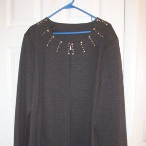 BonWorth Beautiful Shrug, NWT, size XL